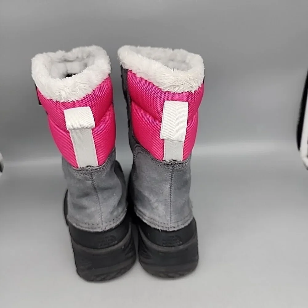 THE NORTH FACE Youth Shellista Lace IV, Zinc Grey/Cabaret Pink, Girls 2